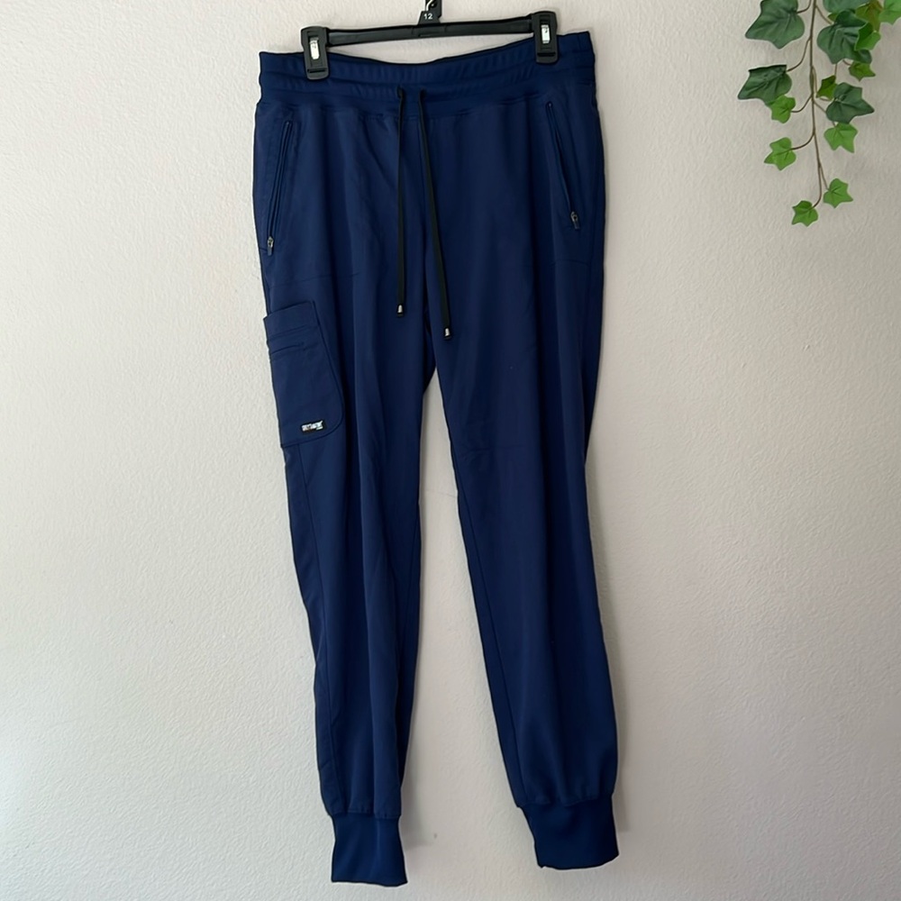 Greys Anatomy Navy Jogger scrub pants